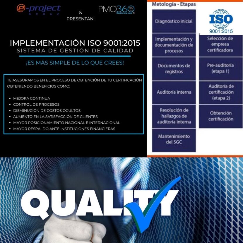 NORMA ISO 9001, Gestión de calidad, Procesos,